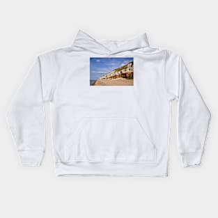 Hunstanton Cliffs and Coastline Kids Hoodie